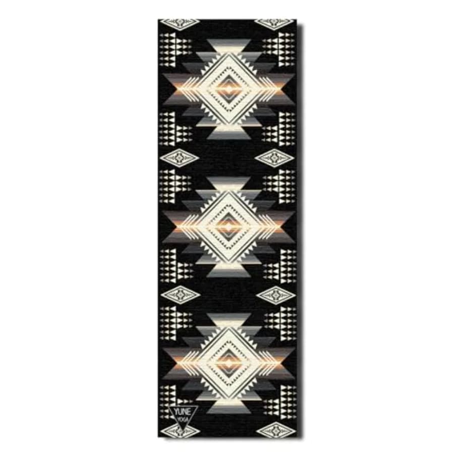 Buffalo Hills Shadow anti-slip yoga mat in material PER, 24 x 72 inches, 6 mm thick, 2.5 pounds