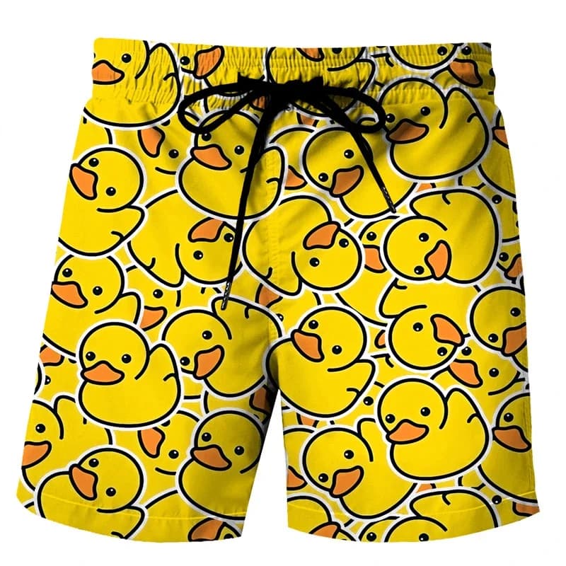 Pantaloncini da Spiaggia con Grafica Divertente di Maiali per Uomo, Stampa 3D, Costume da Bagno Sportivo, Pantaloncini Rinfrescanti