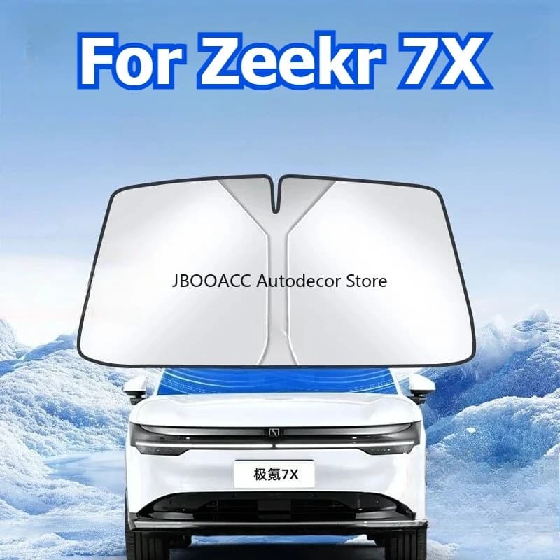 Per Geely Zeekr 7X 2025 Auto Parabrezza Parasole Copertura Anti Protezione UV Accessori Pieghevoli Auto Finestra Visiera Scudo Copertura
