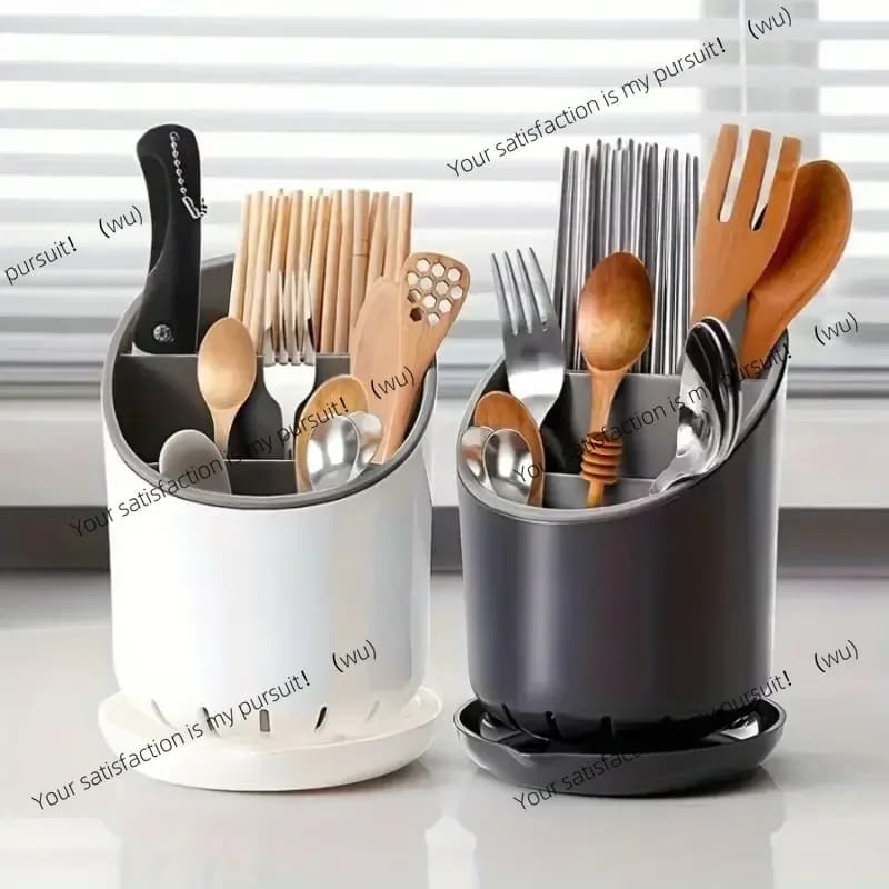 1 piece plastic storage compartment: dishwasher and dishware rack, knives, spoons, forks, kitchen utensils