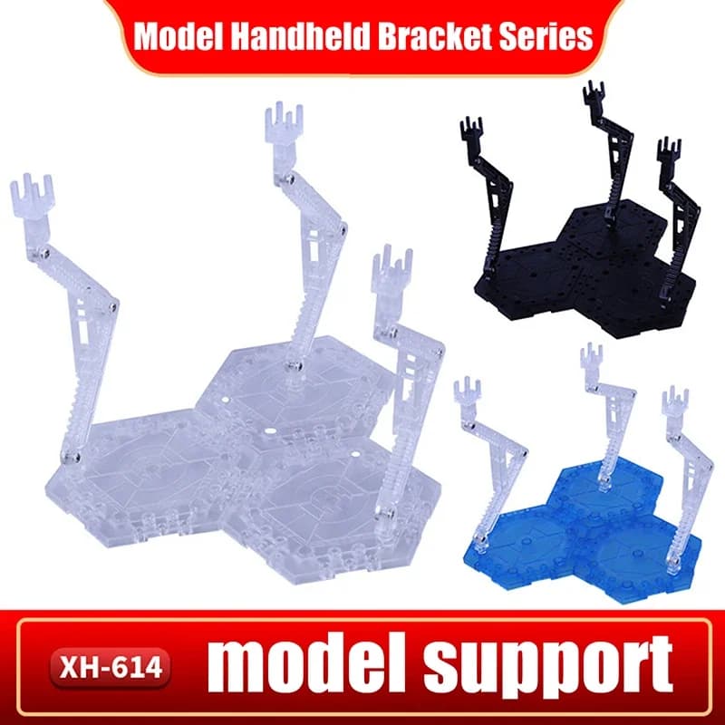 Soluzione per l'esposizione di action figure HG RG MG 1/144 - Rack per accessori fai-da-te e base per azione hobby