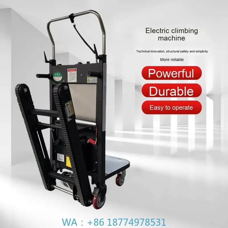 Machine for Scaling Powered Stairs for Shopping Belt Battery for Electricity Closed Cargo Transport