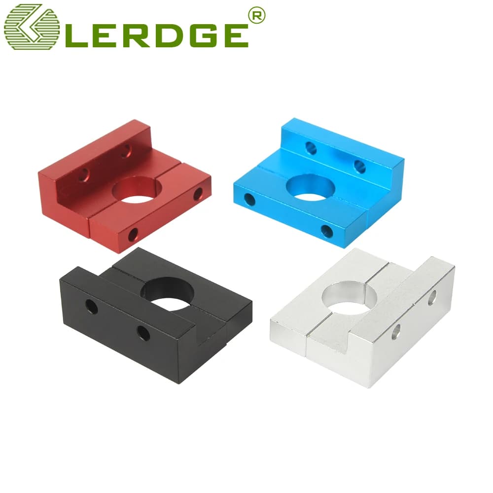 Accessori per stampante 3D LERDGE Supporto per testa di estrusione a blocco fisso per ugello E3D V6 per parti dell'estrusore HotEnd Ender 3 /CR10