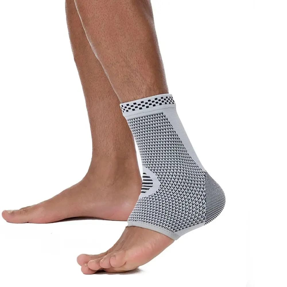 Supporto per Caviglia Traspirante, Calzino Compressivo Confortevole, Protezione per Piede Lavorata a Maglia, Protezione Sportiva per Caviglia
