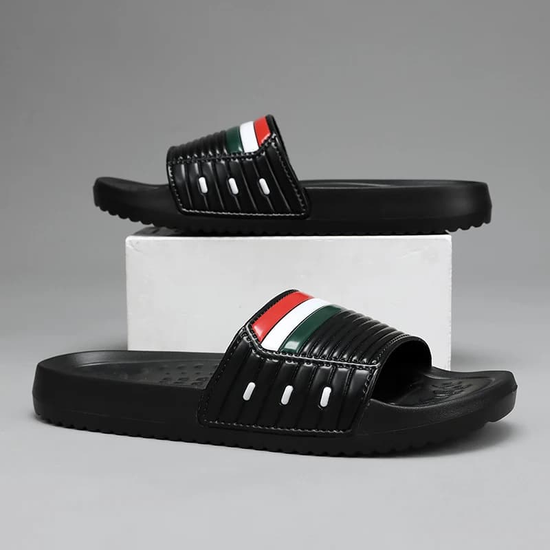 Summer Men's Trend Slides Man Shoes Non-slip Casual Slippers Indoor Outdoor EVA Sandals Beach Garden Sandals Big Size46 47 48