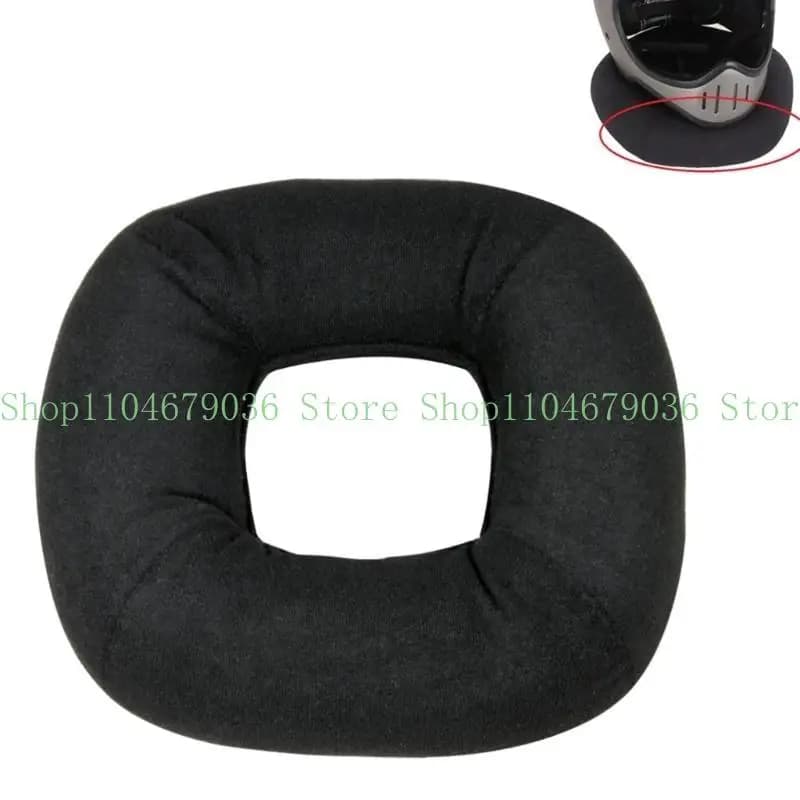 Cuscinetto supporto antigraffio antiscivolo portatile resistente ai graffi con anello a ciambella per casco 652F