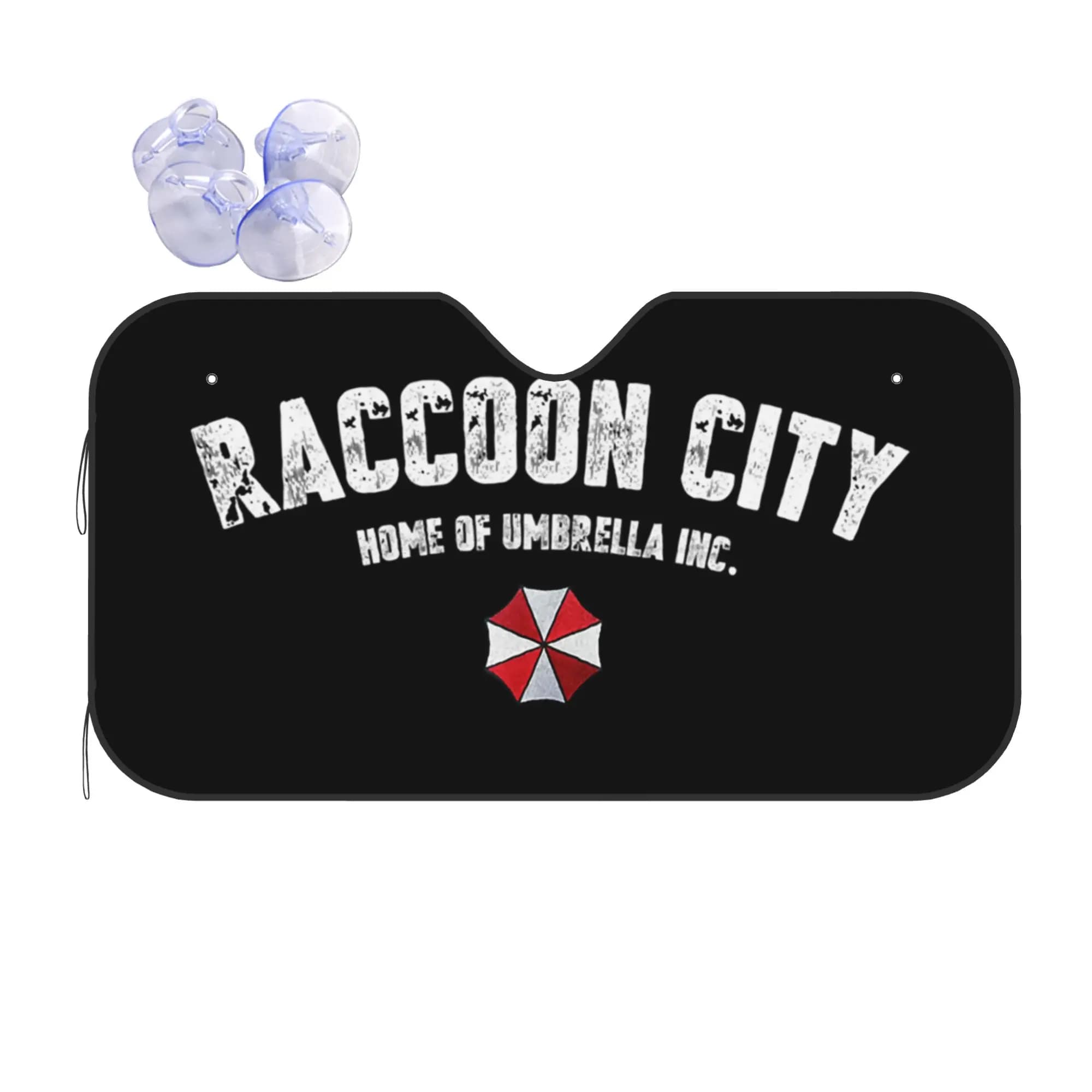 Car Front Windshield Sun Visor Heat Insulation Cover Umbrella Resident Evils Game Car Sun Shade Covers Car Solar Protection