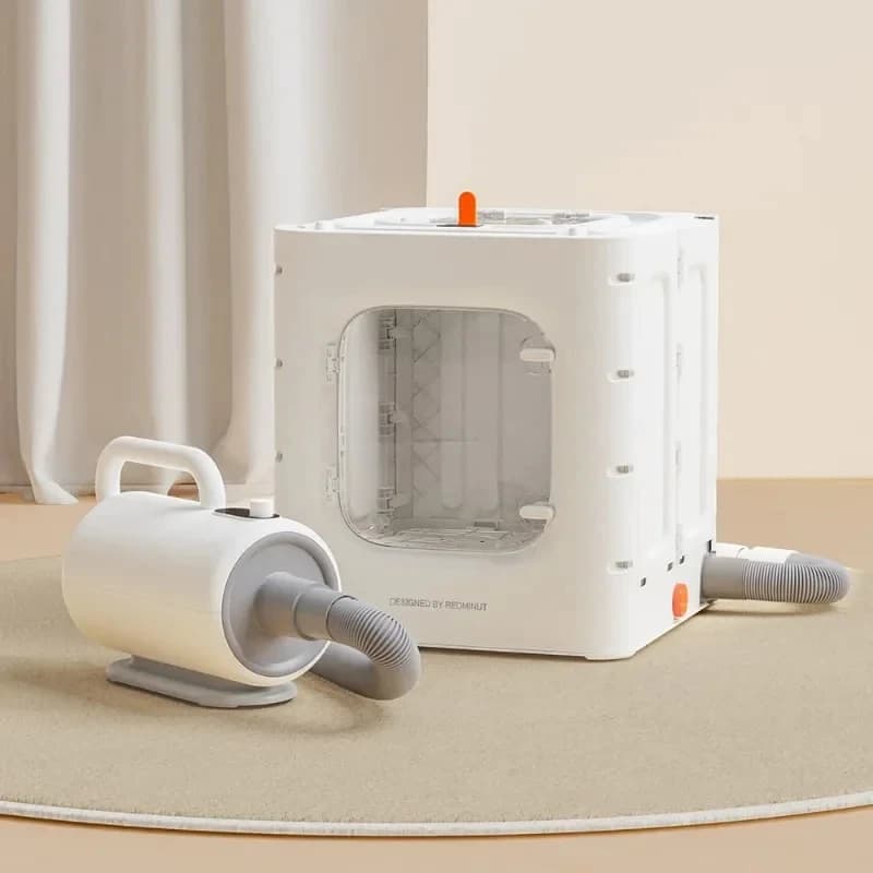 2000W Asciugacapelli per animali domestici Cane Gatto Toelettatura Ventilatore Pieghevole Asciugatura regolabile Asciugacapelli Kit portatile per toelettatura cani Gatti Forniture per animali domestici