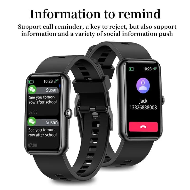 LIGE Smart Watch per uomo e donna, monitoraggio della frequenza cardiaca, IP68, impermeabile, fitness tracker, braccialetto intelligente, smartwatch da uomo