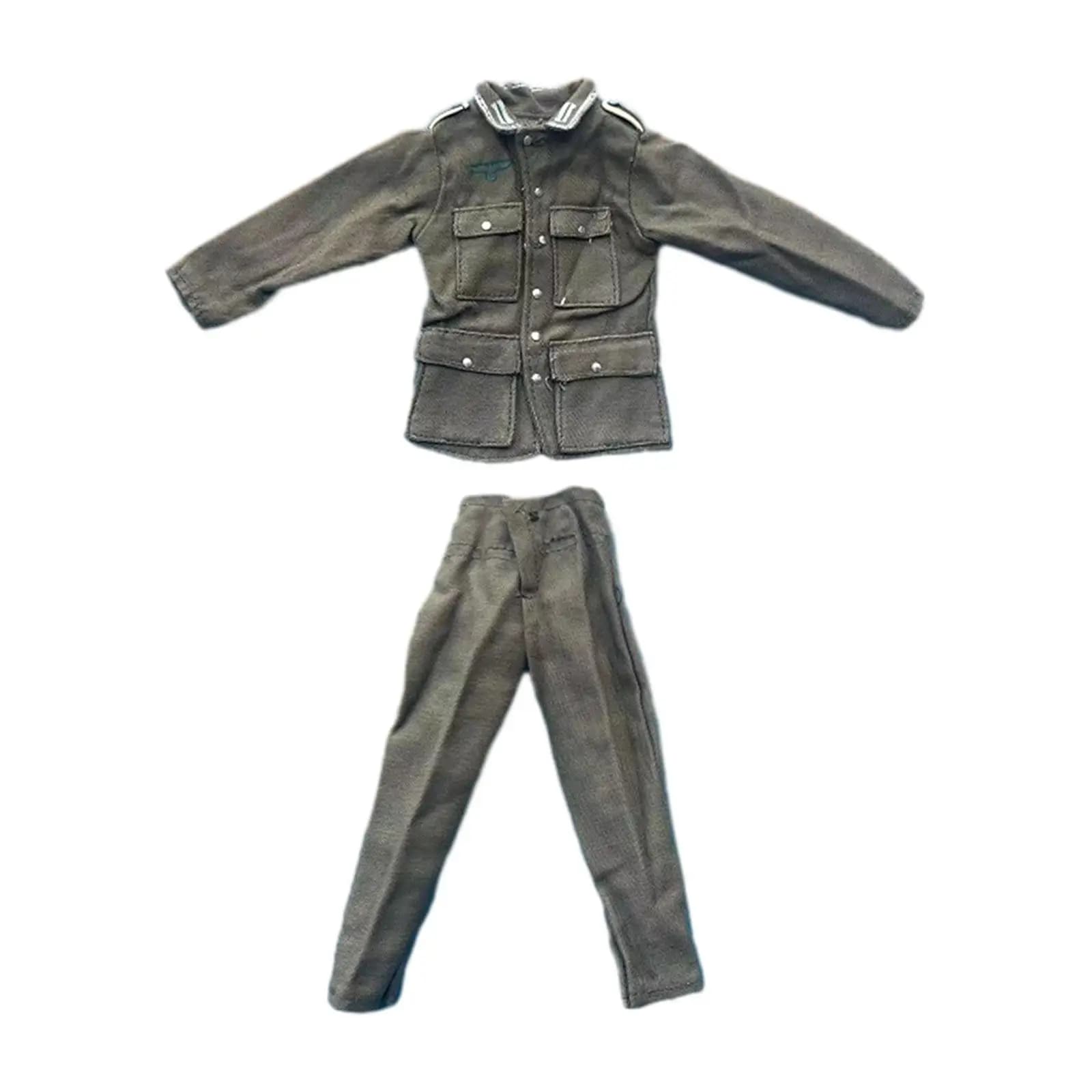 1/6 Figura maschile Vestiti Giacca e pantaloni Eleganti action figure fatte a mano