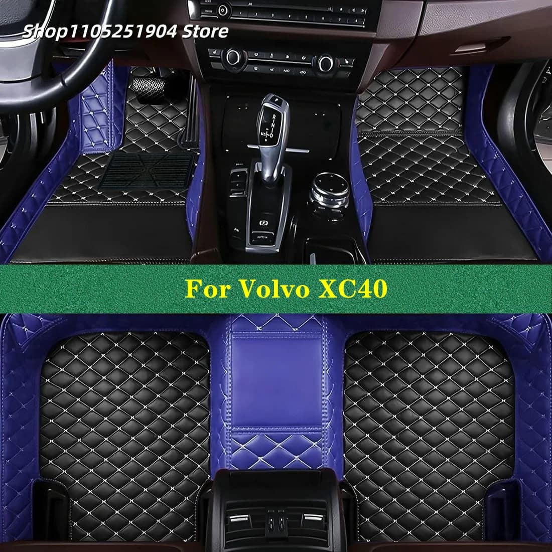 Auto Tappeti Tappetini Auto Per Volvo XC40 2020 2021 2022 2023 2024 2025 2026 2027 Tappetino Auto Accessori Interni
