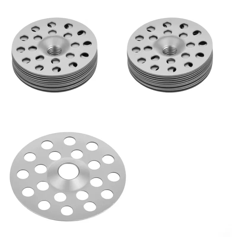 44 pcs Plasterboard Washers, Flat Wide Surface and Durable Iron Material, ideal for Gypsum Board Securing