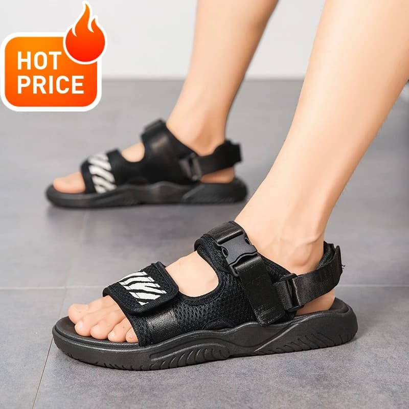 Nuovi Sandali da Uomo Resistenti all'Usura, Scarpe Casual Estive da Spiaggia, Suola Spessa Antiscivolo e Morbida
