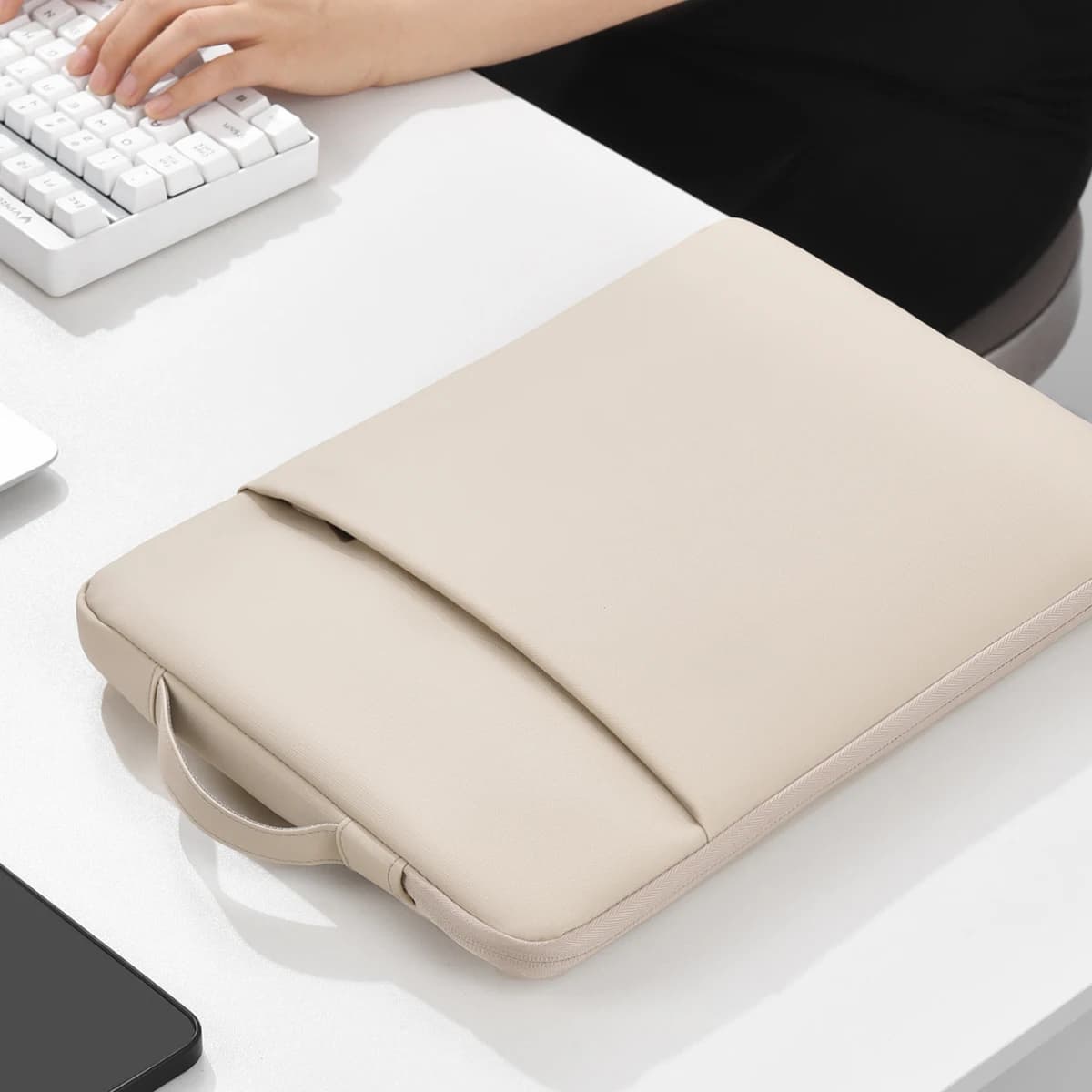 025 Nuova custodia protettiva per laptop adatta per Apple MacBook Air da 13,3 pollici M3, Huawei Matebook 14, Lenovo Xiaoxin Pro16, donna 15, custodia protettiva M4 da uomo, Xiaomi 15.6