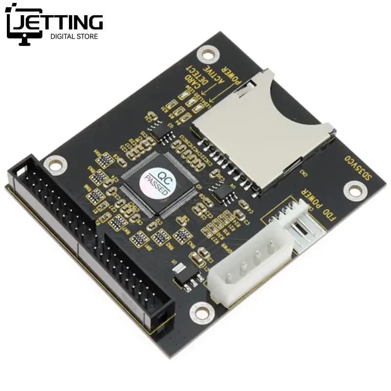 Scheda di memoria SD a 3.5 "40 Pin adattatore IDE maschio Big PCB SD-3.5 IDE convertitore digitale sicuro modulo scheda SD 5V a IDE3.5 40 Pin