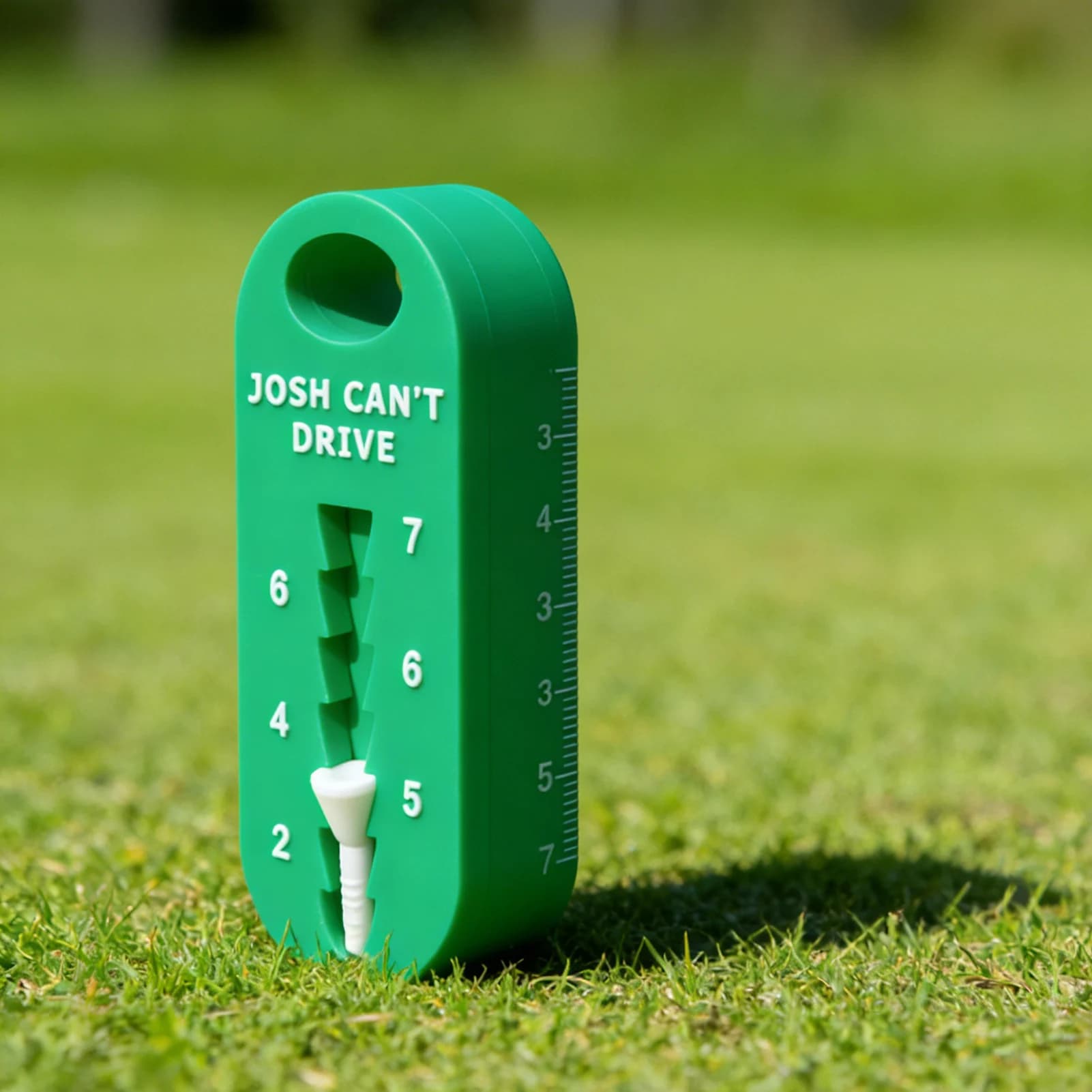 Tee da golf stampato in 3D in plastica PLA, decorazione da scrivania, regalo per gli amanti del golf, ornamento da scrivania unico