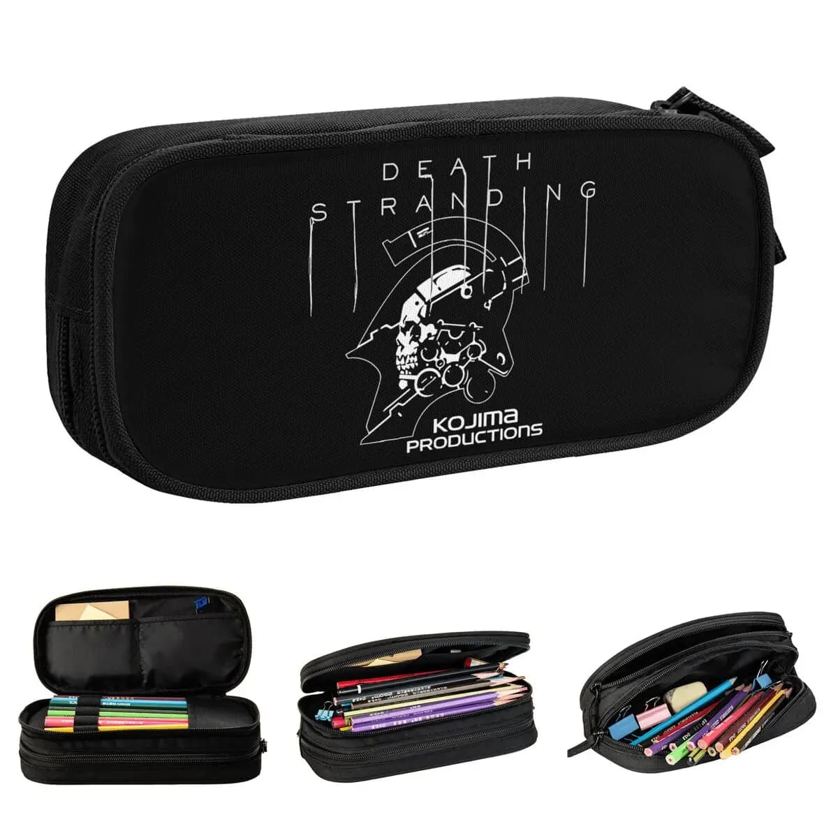 Death Stranding Kojima Gioco Astucci Portapenne Borsa Ragazza Ragazzo Grande portaoggetti Materiale scolastico Regali Astucci