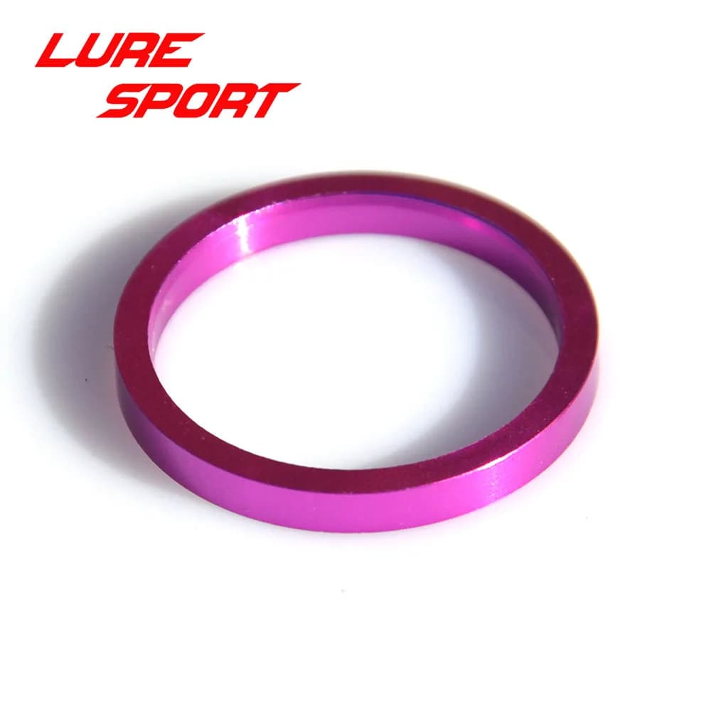 LureSport 10 pz wind Check H 3mm anello di rivestimento in alluminio per asta di testa in plastica costruzione componente asta di riparazione accessorio fai da te