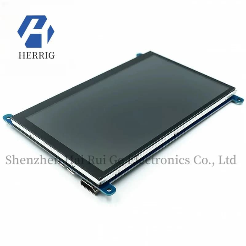 Monitor LCD HDMI da 7 pollici 2/3/4 Gen Tipo B compatibile con Raspberry Pi 1024*600 HD