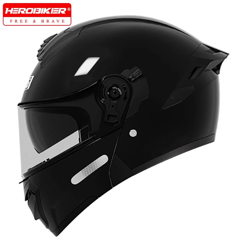 Casco da moto Caschi da moto modulari Casco da moto integrale Attrezzatura da moto traspirante per quattro stagioni per adulti