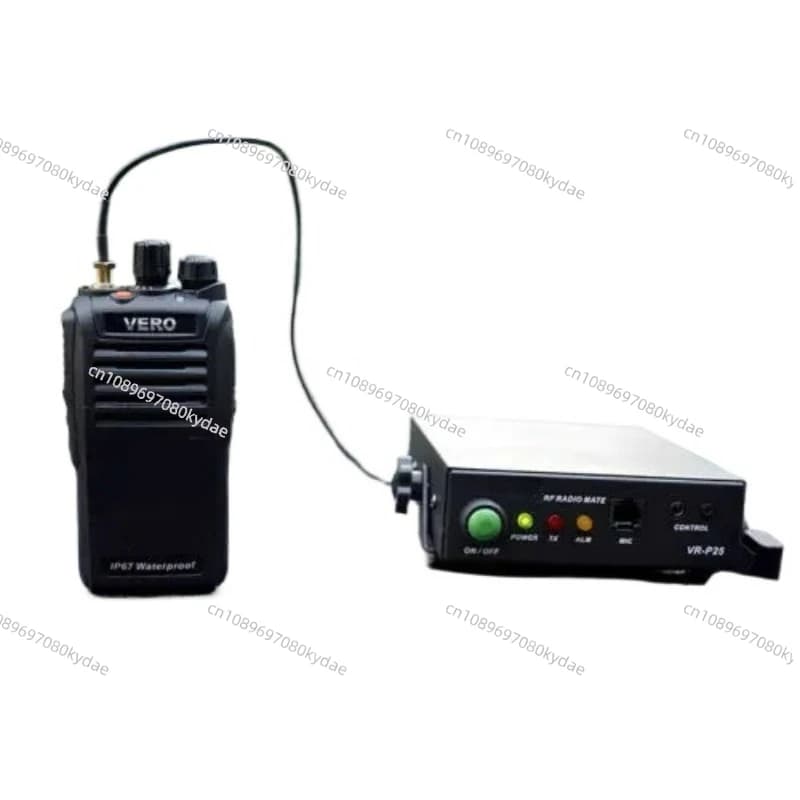 Amplificatore di Potenza Radio VR-P25D UHF 400MHz-470MHz VHF 136MHz-174MHz per Radioamatori, DMR per Interfono e Walkie-talkie