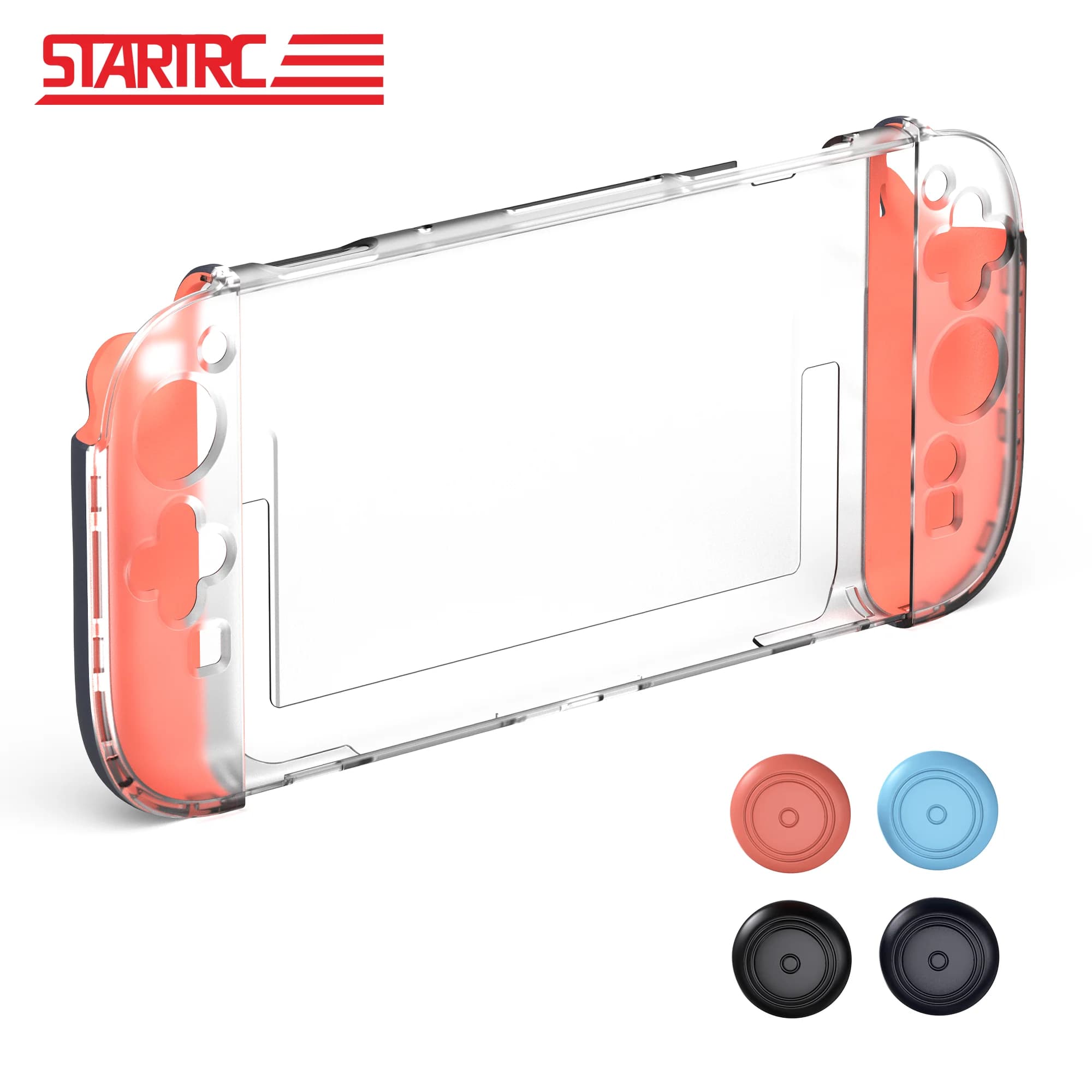 STARTRC Custodia rigida per PC per Nintendo Switch 2 Custodia protettiva divisa Custodia protettiva anticaduta antigraffio Accessori per la pelle