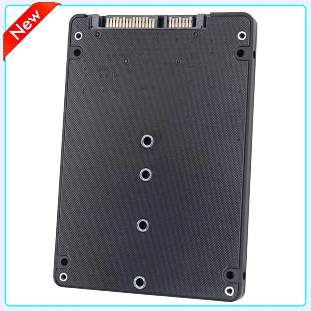 M.2 Conversione SSD a stato solido a Sata3 Scatola per disco rigido esterno Ngff Msata a scheda di conversione porta seriale Due in uno a doppio uso