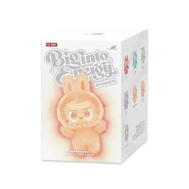 100% autentico Labubu The Monsters Big in Energy V3 Blind Box Casuale Segreto Vinile Peluche Ciondolo Giocattolo da collezione Regalo