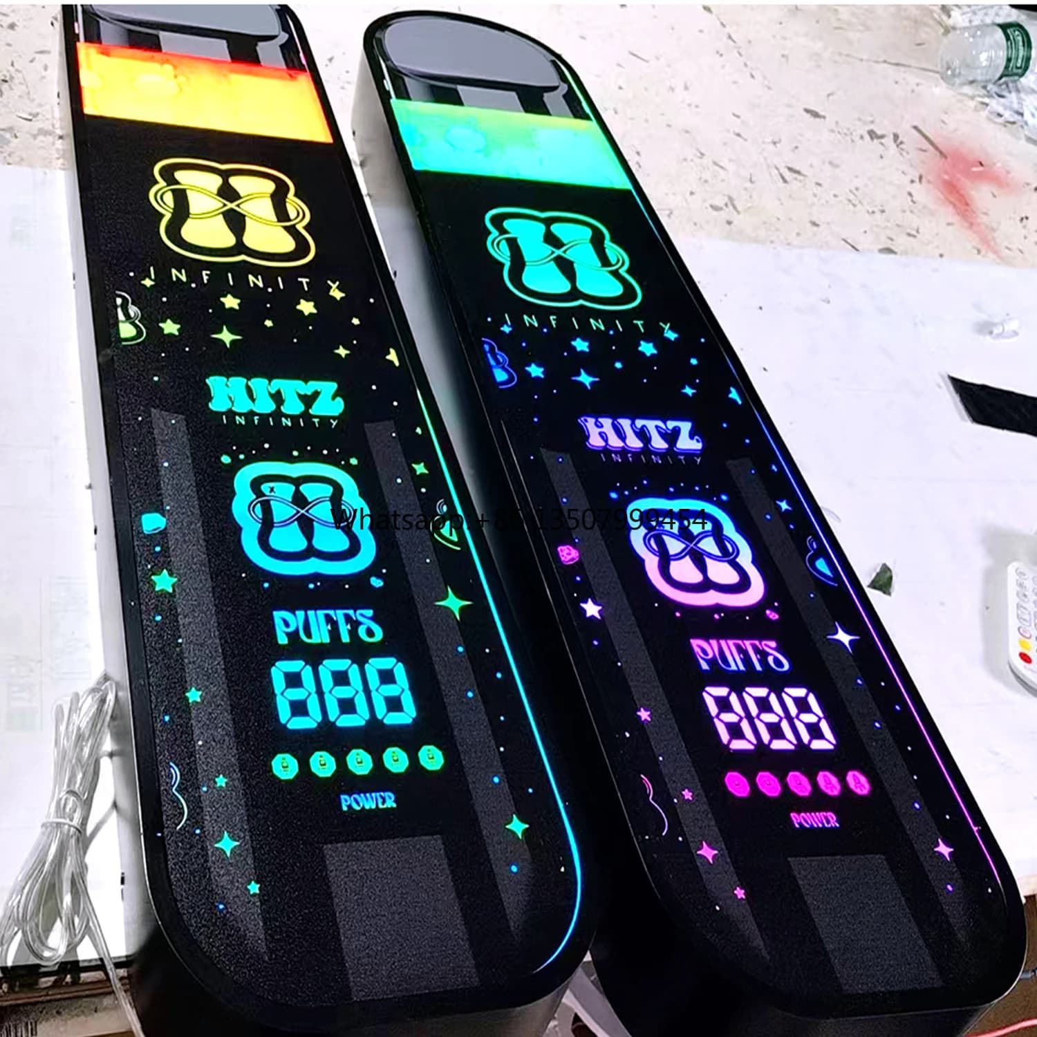 Specchio Infinito 3D con Effetto Luminoso LED al Neon a Mille Strati, Logo Aziendale Personalizzato, Materiale per Applicazioni in Ufficio