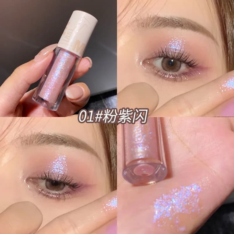Liquid umbrella glitter paillettes aegyo sal perlescent polarized illuminates monochromatic shading