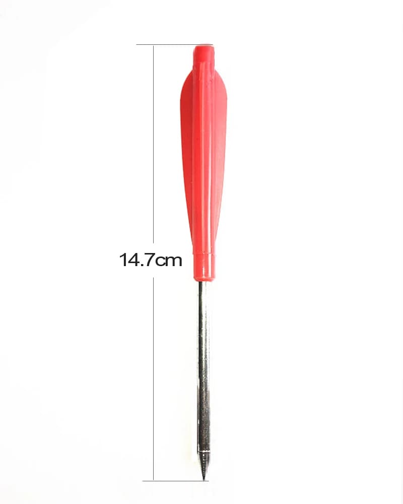 12 pz tiro con l'arco 5.8 "Mini frecce Vanes slingshot accessori di alta qualità fionda freccia testa freccia speciale dardo all'aperto