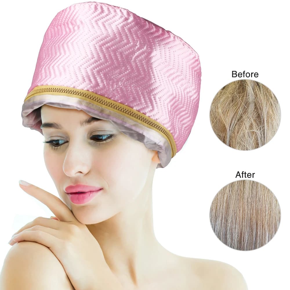 Trattamento termico cuffia per capelli riscaldamento vaporizzatore per capelli accessori per la cura nutriente cuffie per le donne asciugacapelli Home Spa Salon Styling
