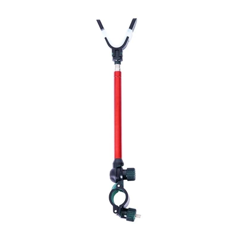 Telescopic Fishing Rod Holder Stand Adjustable Length For Night Angling, Extendable Fishing Rod Support Rod Bracket