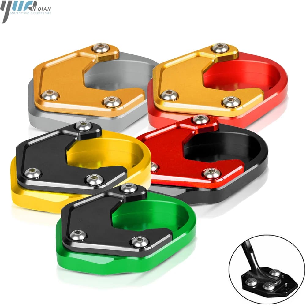 Moto Cavalletto Ingranditore Lato Del Basamento Del Rilievo di Estensione Piastra di Supporto Per KAWASAKI KLX250 KLX 250 2009-2016 2015 2014 2013 2012