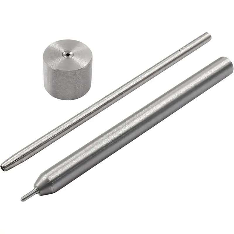 B08B Punching Machine with Base and Piston, 2mm Eyelets Tool, Leather Processing Cable Punch, Fabrics, Curtains and Fai-da- ♪