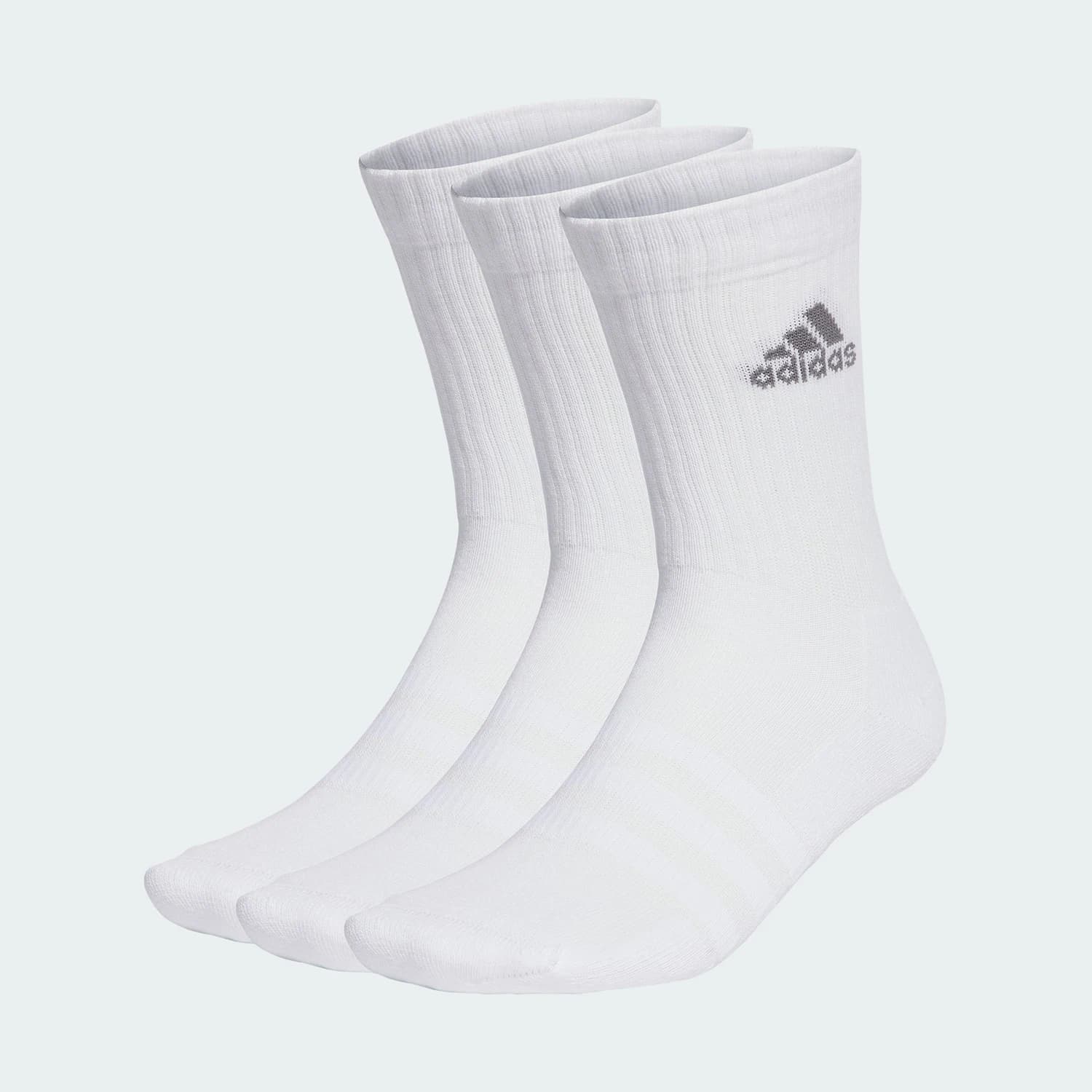 Adidas genuine new men's and women's minimalist mid tube sports socks three pairs set IA3949