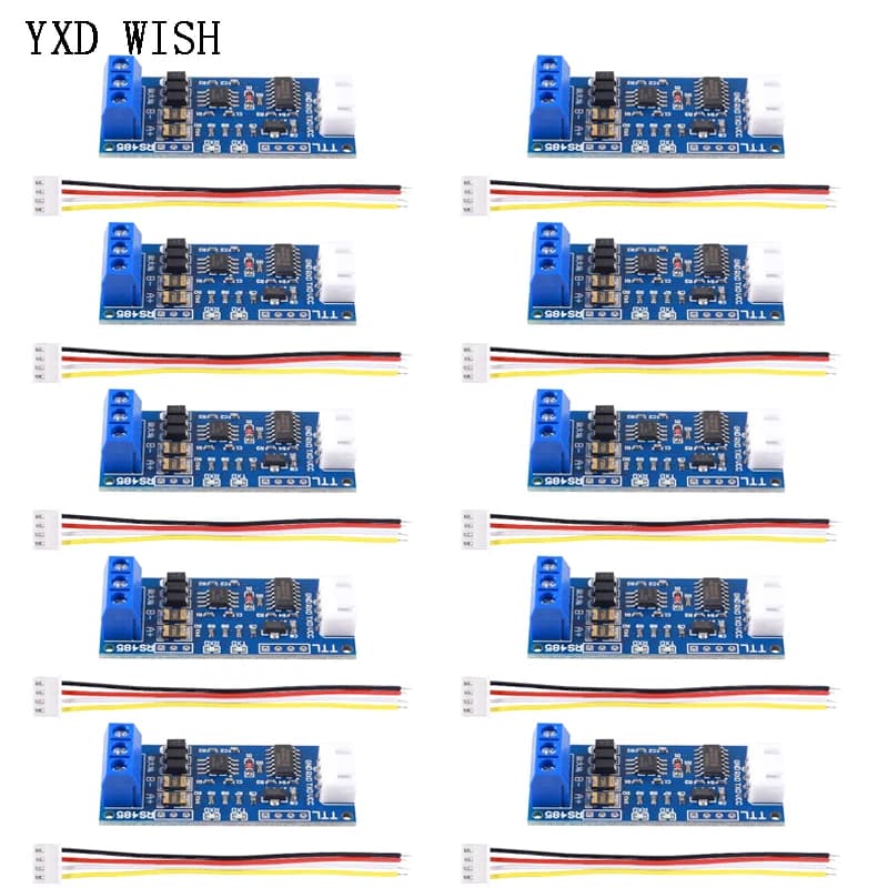 10 pcs Converter from TTL to RS485 3.3 V/5.0 V Module Automatic Control Converter Hardware for Arduino AVR Kit FAI DA TE