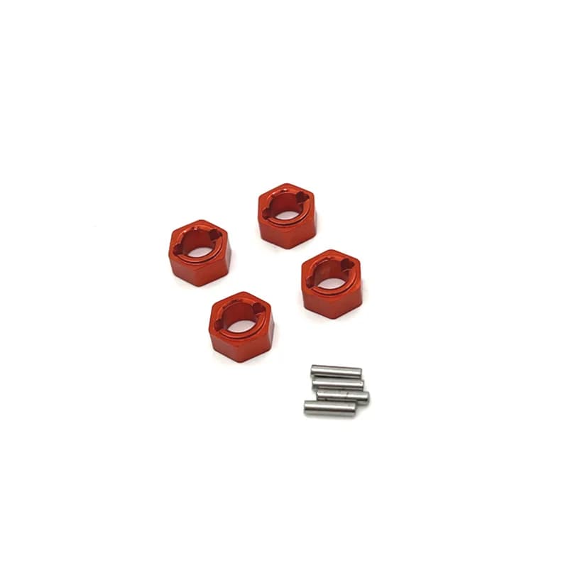 Adattatore di aggiornamento in metallo da 7 mm per FMS 1/18 serie completa Watcher Adventurer Red Rabbit 1/24 Xiaoqi FCX24 RC auto pezzi di ricambio