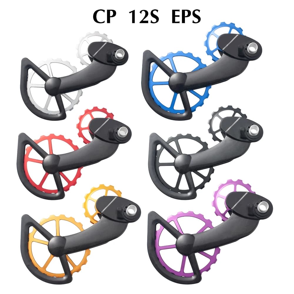 Puleggia posteriore per ruota guida con cuscinetto in ceramica CS per bici da strada per CP 12S EPS