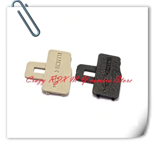 Nuovo per Canon EOS M50 / EOS M50 Mark II / M50 I II USB HDMI compatibile MIC Cap Interfaccia Coperchio Interfaccia porta Copertura in gomma