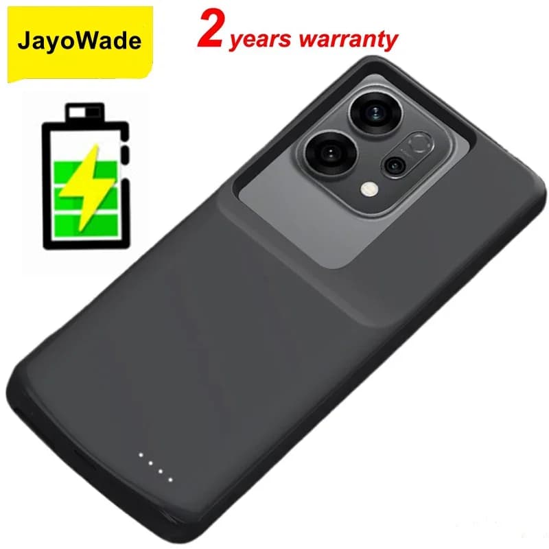 Custodia per caricabatteria da 10000 mAh per OPPO Reno 14 13 12 11 Pro Custodia di ricarica portatile per Power Bank per OPPO Reno 10 9 Pro Power Case
