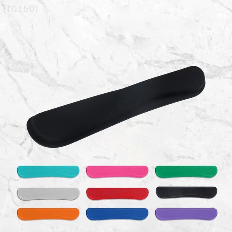 Tappetino di supporto per polso in spugna EVA da 1 pezzo – Cuscino ergonomico per tastiera e mouse, perfetto per giochi e ufficio【No】