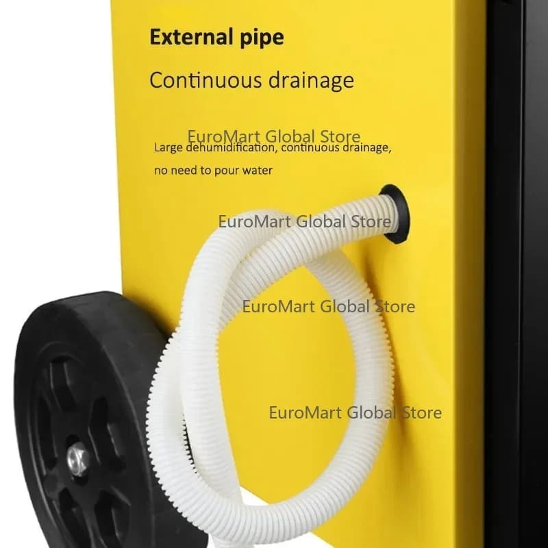 Deumidificatore Industriale/Commerciale 138L/giorno, Efficiente, Multi-Protezione, per Mercato/Camera Macchine/WC, 220V