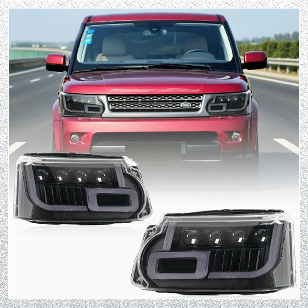 LED HeadLights for Range Rover Sport 10-13 Upgrade matri style Car head lamp Assembly Signal Auto Accessories Modified Lamp
