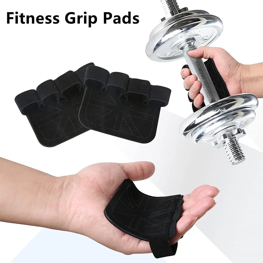 Leather lifting handles Palm Pads glove Protector great for gymnastics Pull Up weight lifting Cross Training Gym Workout