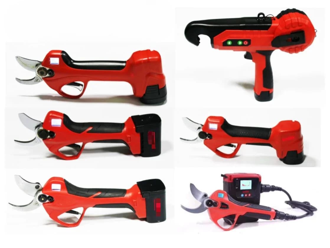 eLECTRONIC SCHERMO LED AND ELECTRICAL SHEAR FOR VINEYARD