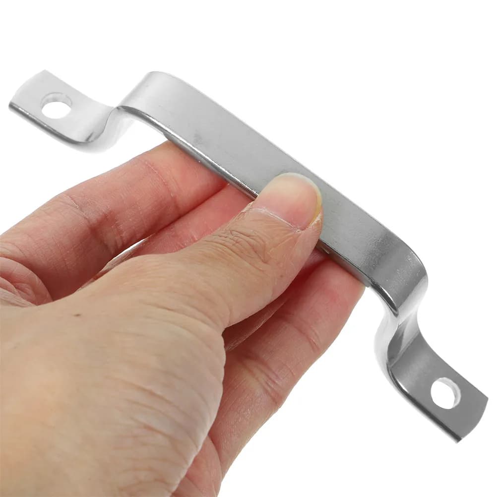 3Pcs Replacement Pot Handles Stainless Steel Side Handles Lid Grip for Wok Saucepan Frying Pan Steamer Parts Set