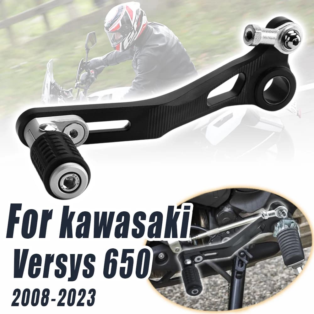 Moto Leva Del Cambio Regolabile Shifter Leve Freno Poggiapiedi Accessori Per KAWASAKI Kawasaki Versys 650 2008-2023