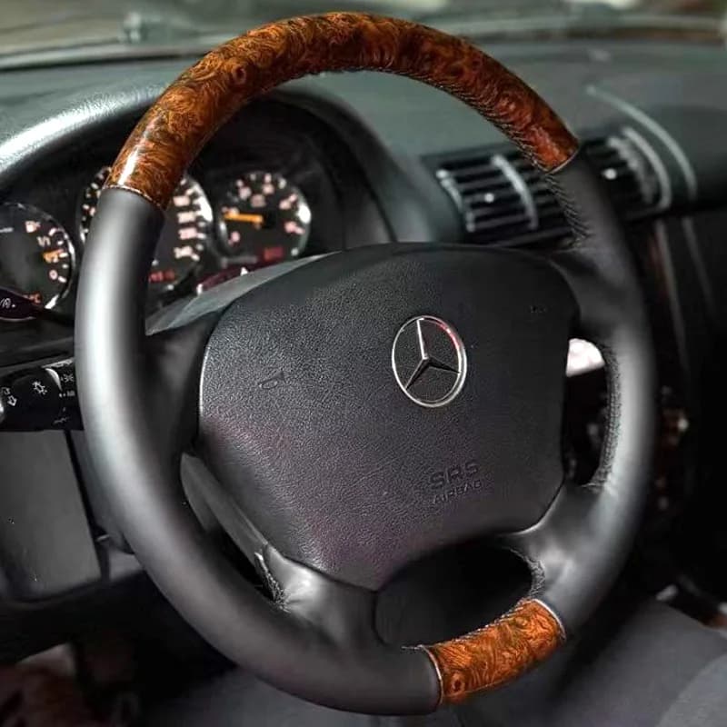 Coprivolante in legno fai-da-te a copertura totale per Mercedes ML W163 M-Class ML230 ML270 ML320 ML350 ML430 ML500 1997-2005