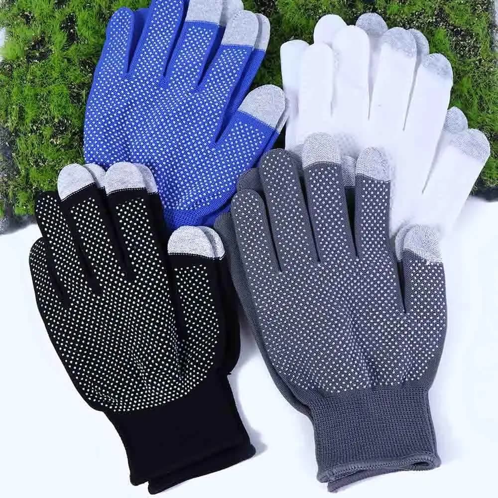 Windproof Driving Outdoor Cycling Mountaineer Men Nylon Gloves Anti-skid Mittens Touch Screen Gloves Full Finger Gloves